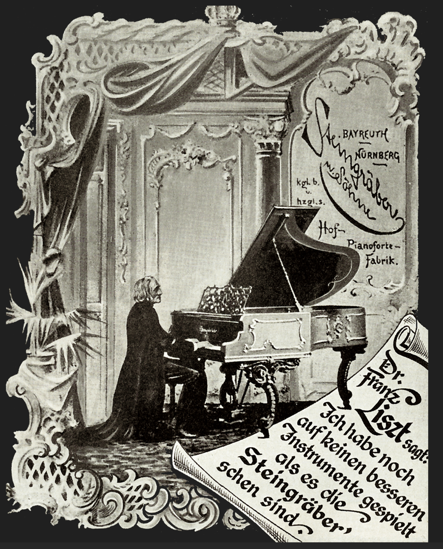 Eduard Steingraeber 200 Flügel - das Liszt-Modell